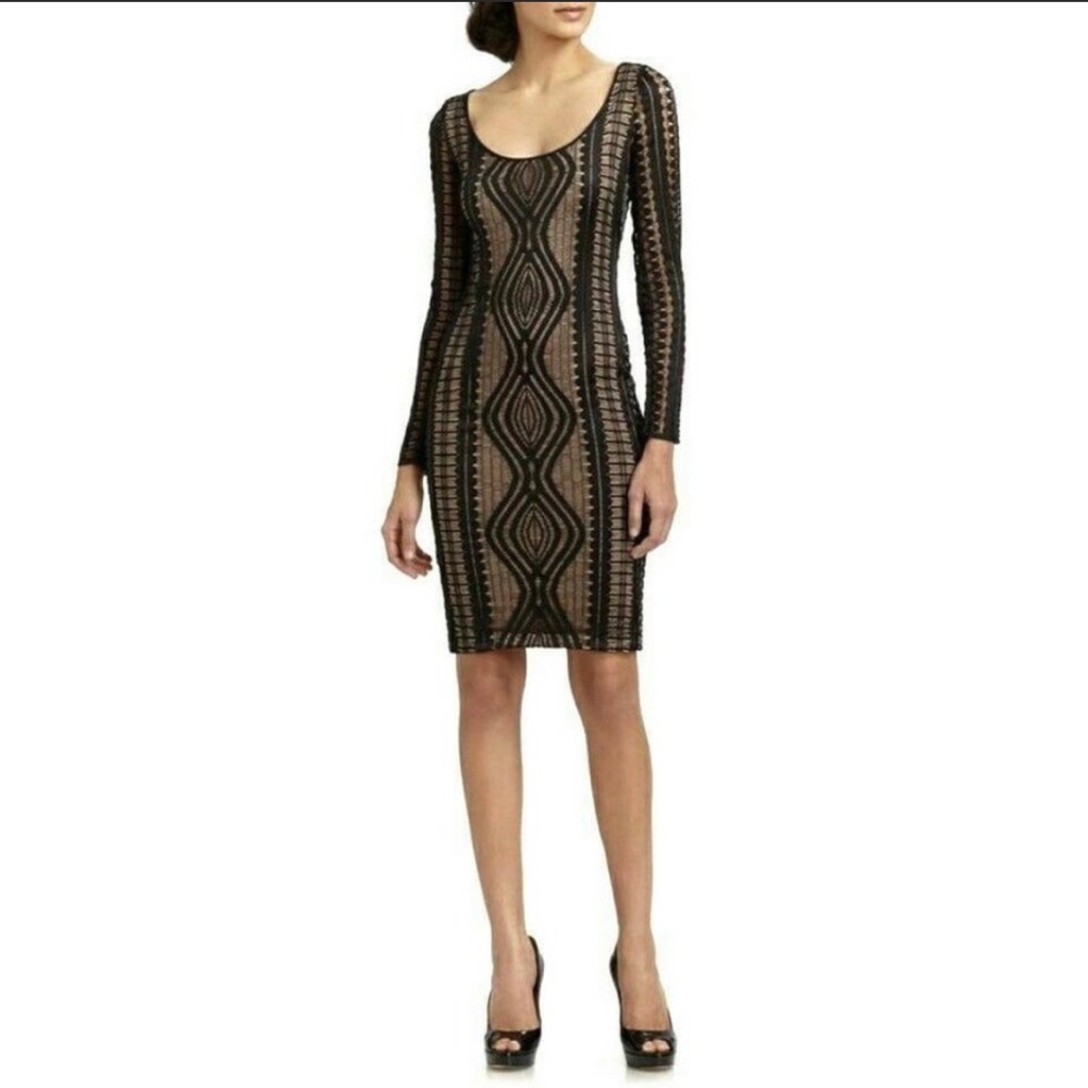 BCBG Tanya Lace BodyCon Dress